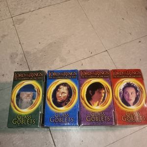 4- Lord of the rings goblets